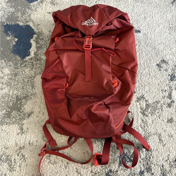 Gregory Men's Deep Red Backpack - Picture 1 of 7